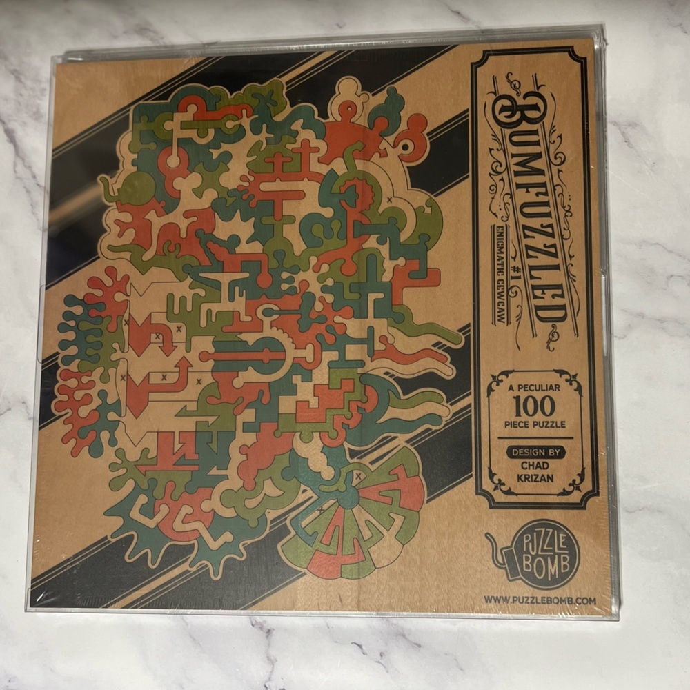 Bumfuzzled Wooden Puzzle - Enigmatic GewGaw (No. 1)